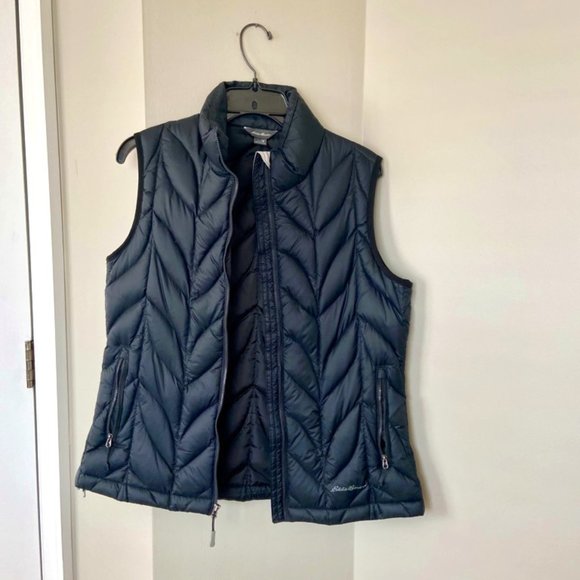 Eddie Bauer Down Puffer Vest in Black [M] - Picture 1 of 7